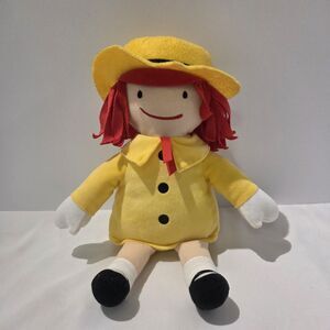 Madeline Plush Stuffed Doll Yellow Coat Felt Hat Yottoy Kohls Cares 12 Inch 2016